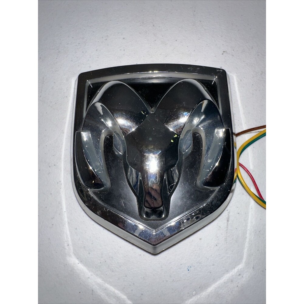 DODGE Ram LED Grill Emblems - Compatible with /HD 06-12 Lighted TFP 41359LGEC